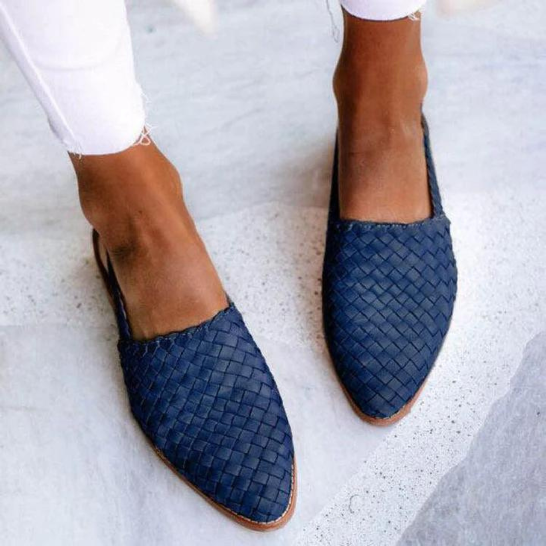 ESTÉE - SANDALES CLASSIQUES EN CUIR FAIT MAIN