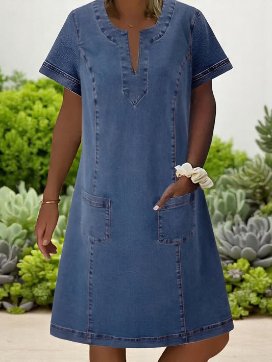 GAEG - ROBE EN JEAN DOUCE