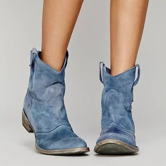 ÉLANA - BOTTINES RÉTRO À LA CHEVILLE